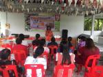 โครงการอบรมโรคมะเร็งปากมดลูกและมะเร็งเต้านม  หมู่ที่ 4