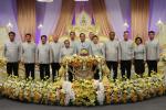 ร่วมบันทึกเทปโทรทัศน์ถวายพระพรในหลวง เนื่องในวโรกาสเฉลิมพระบาทสมเด็จพระเจ้าอยู่หัว มีพระชนมายุ ครบ 6 รอบ 72 พระพรรษา